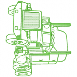 Truck Embroidery Design 3 Truck Embroidery Design 3